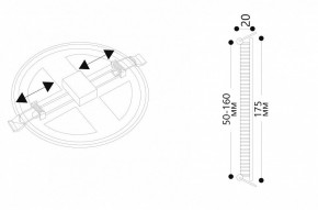Встраиваемый светильник Arte Lamp Mesura A7974PL-1WH в Лесном - lesnoy.mebel24.online | фото 5