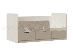 ЮНИОР-4 Кровать 1600 (Шарли Мокко) в Лесном - lesnoy.mebel24.online | фото