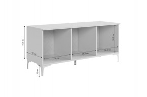 ЗЕФИР Гостиная К1 (белое дерево/белый муар) в Лесном - lesnoy.mebel24.online | фото 4