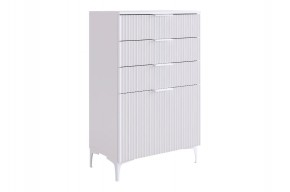 ЗЕФИР Комод (белый муар) в Лесном - lesnoy.mebel24.online | фото
