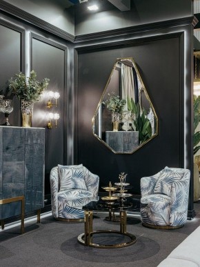 Зеркало настенное KFG088 в Лесном - lesnoy.mebel24.online | фото 3